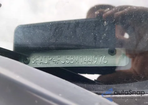 2011 Ford Fiesta Ses from USA, damaged, VIN 3FADP4FJ5BM144976